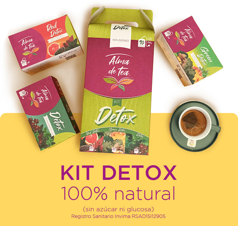 🍃 Kit Detox + Obsequios: Vinagre de Manzana 🍵 | Guía Nutricional 🎁