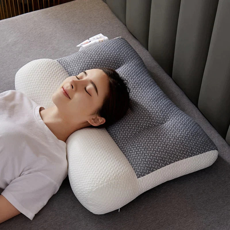 Almohada super ergonómica - Protege el cuello y la columna vertebral